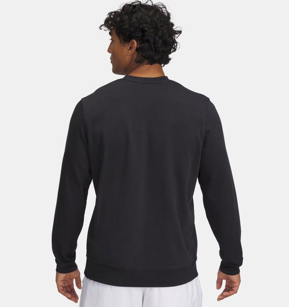 UA Rival Terry Logo Crew Q2-BL