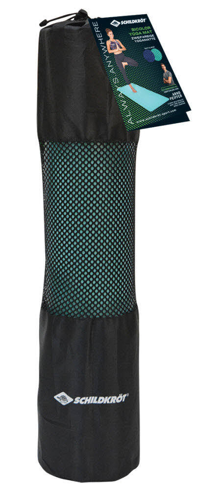 Bicolar Yoga Matte 4mm navy-mint