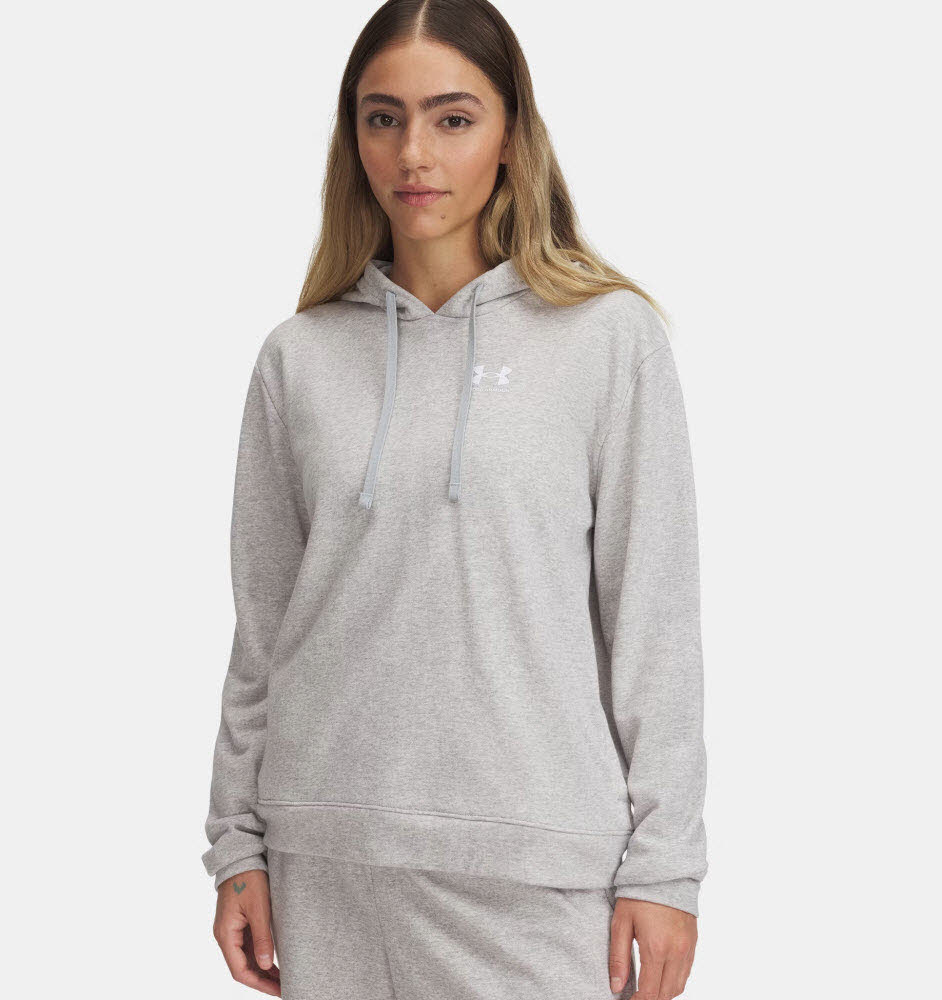 UA Rival Terry Hoodie-GRY