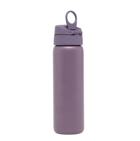 NOS BLAZE violet grau, insulated bottle