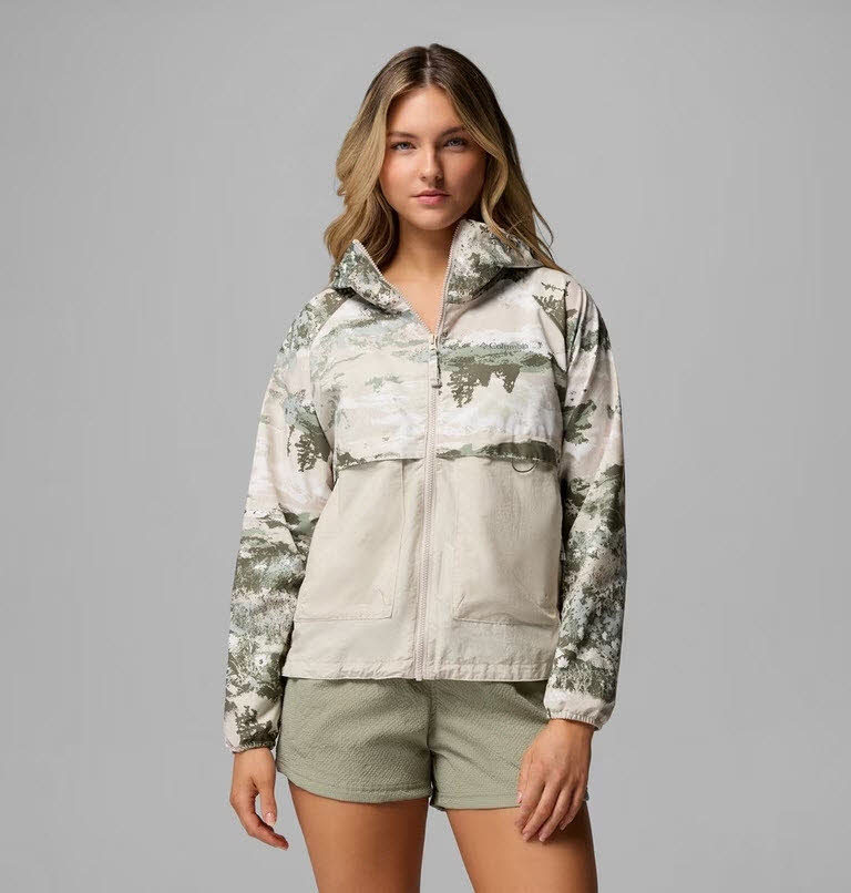 Spire Valley Printed Windbreaker