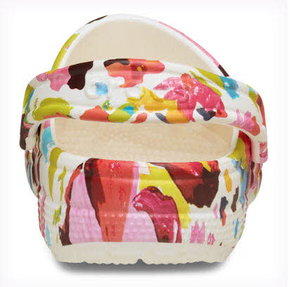 Classic Painted Floral Clog